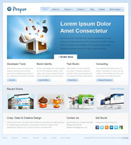 互联网软件企业模板下载