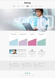 html5+css3设计公司网站模板