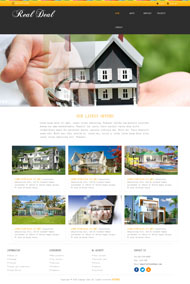 别墅房子销售公司模板