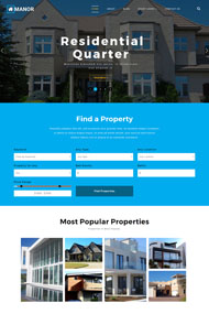 农村别墅设计网站模板