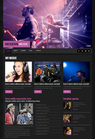 DJ夜场狂欢HTML网页模板