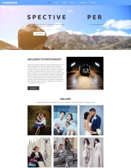 响应式摄影服务机构宣传网站模板