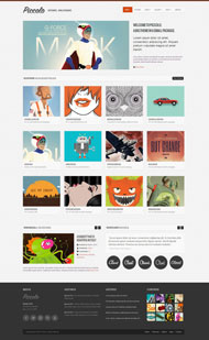 图片编辑HTML5网页模板