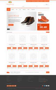 服装B2C在线购物商城HTML5模板