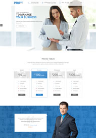 响应式Bootstrap企业模板