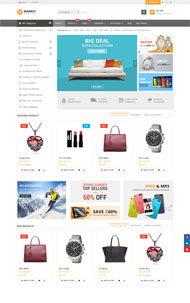 多功能电子商务网页模板