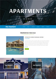 房产别墅经纪公司网站模板