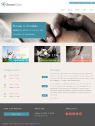 十指紧握公益网站模板