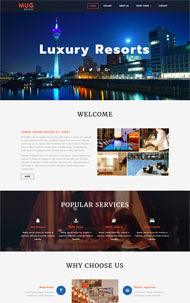 城市照明工程网站模板