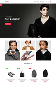 多用途电子商务Bootstrap4模板