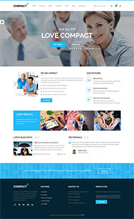 HTML5商务企业网站通用模板