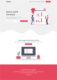 app应用程序设计企业模板