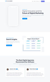 手机ASO推广公司官网模板