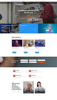 大健康医疗设备网站模板