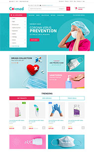 医疗物资器械商城模板