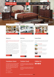 粉红色家装家饰企业模板