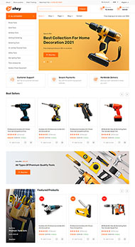 家用电器商城响应式HTML5模板