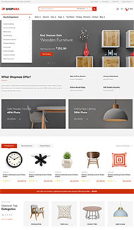 多用途电子商务HTML5模板