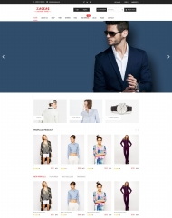 响应式时尚鞋服折扣商城网站模板