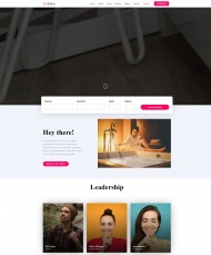 响应式宾馆酒店宣传网站