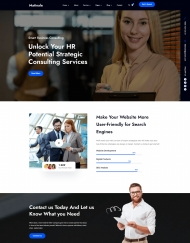 智能商业咨询服务公司网站模板