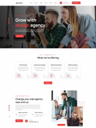 响应式设计代理服务公司网站模板