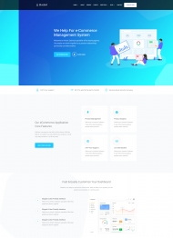 电子商务管理系统服务公司网站模板