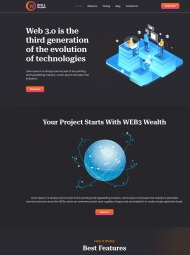 HTML5网页设计服务公司网站模板