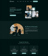 HTML5商务咨询服务公司宣传网站模板
