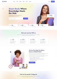 HTML5网络教育学习机构网站模板