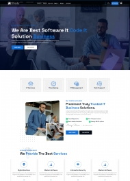 IT软件技术服务公司网站模