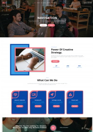HTML5网页设计服务公司宣传