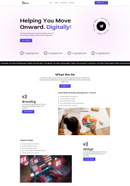 HTML5品牌营销宣传公司网站