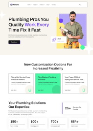  管道安装维修维护服务公司网站模板 