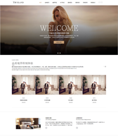  写真摄影工作室网页模板 