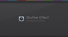 基于jQuery相机快门特效