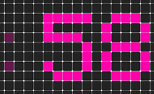 jq实现led数字效果