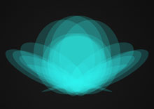 css3梦幻荷花效果