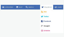 css3蓝色导航菜单 css3蓝色导航菜单代码下载