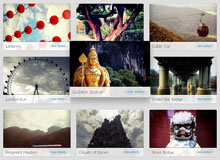 css3立体相册突出效果 css3立体相册突出效果代码
