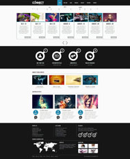 艺术设计html5模板