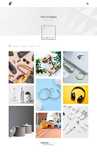 艺术设计师作品展示模板