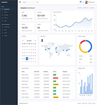 AdminKit网站后台网站模板