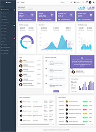 手机app运营数据统计后台模板