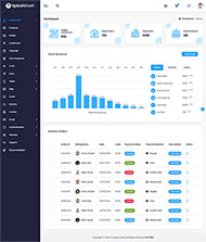 电商后台系统框架管理模板