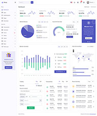 电商app数据统计后台管理模板