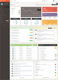 漂亮的后台管理HTML5模板