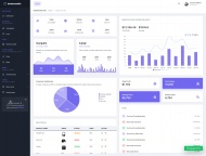 后台数据管理统计HTML5模板