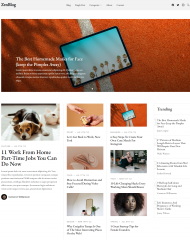 个人博客新闻资讯引导页模板