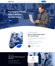 IT解决方案提供商宣传网站模板